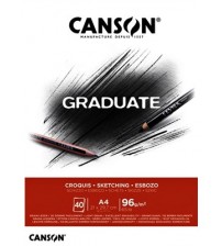 Canson Graduate 96 gr A4 40yp Sketch